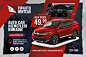 Rent A Car Bundle Postcard Templates #Car, #Rent, #Bundle, #Templates