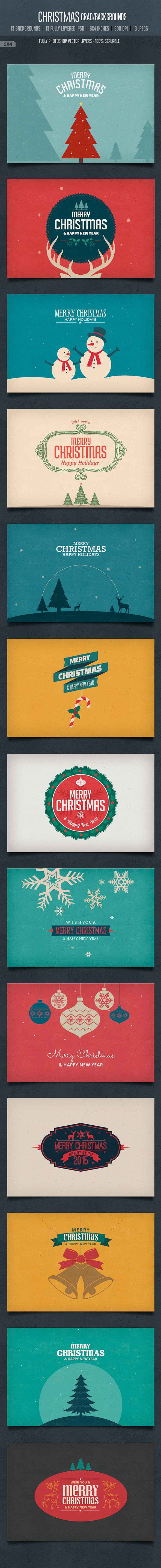  Vintage Christmas C...