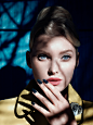 Elsa Hosk / Vogue / Intrigue and Vertigo : Photographer: Yulia GorbachenkoModel: Elsa Hosk @ IMG ModelsCasting Director: DaVian LainFashion Stylist: Anna KatsanisMakeup Artist: Joseph Carrillo Hairstylist: Keith Karpenter Manicurist: Julie Kandalec Retouc