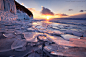 Yevgen Timashov在 500px 上的照片Sunset on Baikal Lake