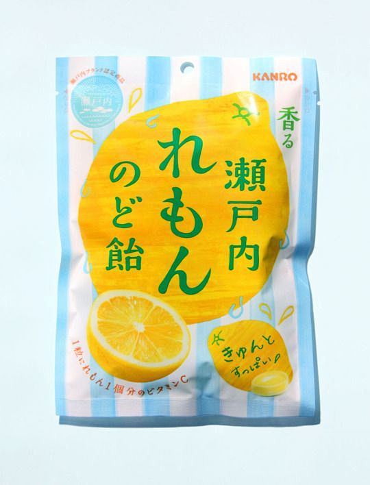 日式柠檬糖包装