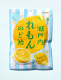 日式柠檬糖包装
