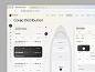 web app crm saas ux design