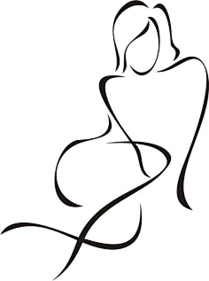 人物线条轮廓素材