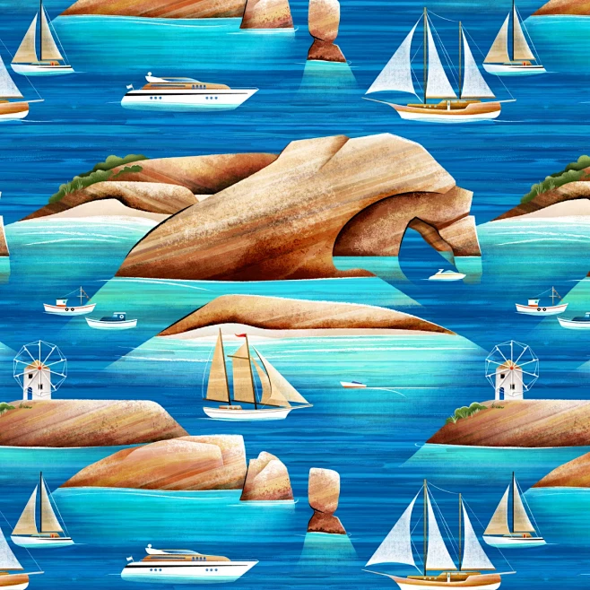 Around the World Pattern Collection-花瓣网