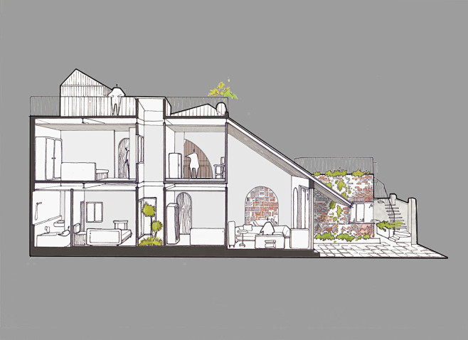 Cozy House,Sketch 02