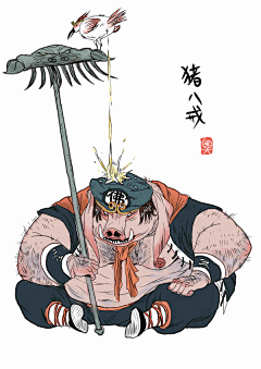 青霜MM采集到Q版神话人物