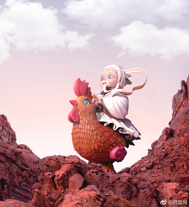 mightyjaxxtikka吃好西系列鸡仙人chickenfairyo拆盒网mightyjaxx鸡