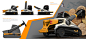 概念设计，货物搬运，叉车，农用起重车，C-180 Forklift， 工业设计，产品设计，普象网