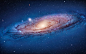 Andromeda Galaxy by unknown artist - Social Wallpapering