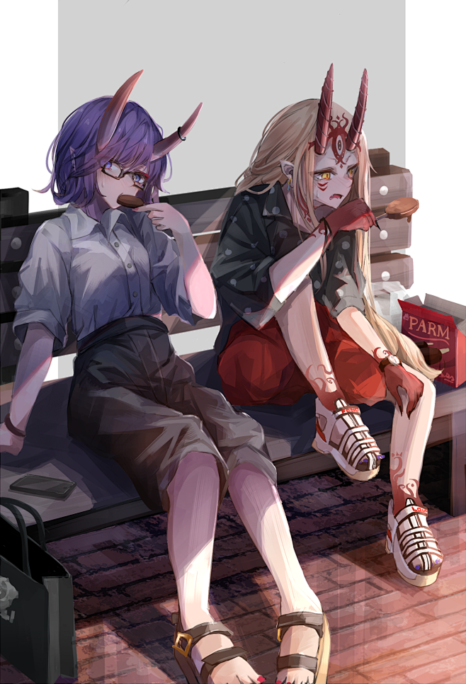 fategrandorder酒吞童子茨木童子p站miyabino