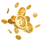 新年金币春节立体C4D钱财富