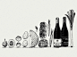 M LE MAGAZINE DU MONDE : Every week a new illustration about food & wine for the M magazine.
