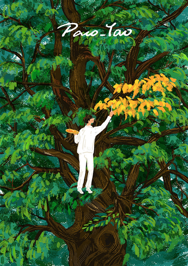 Paco_Yao 原创插画 禁止商用 秋...