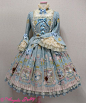 Angelic Pretty Wonder Gallery Dress: 