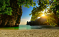 General 1920x1200 nature landscape beach Thailand sunset island sea sand trees limestone rock