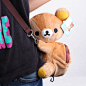 RILAKKUMA轻松熊松弛熊毛绒小背包