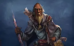 男人老人设计图片