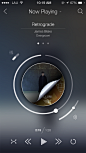 Real_pixel_peel ios7音乐播放界面设计 #多火UI# #采集大赛#