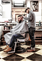 Frank Rimer - London Barber : I spent the afternoon in SHARPS Barber and Shop in London, taking photographs of local barber - Frank Glorified - AKA Frank Rimer. He takes his craft seriously and you can see in the photos his perfectionist nature. He's got 