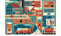 Harvard Business Review : A series of editorial illustrations around managing your work-life balance.