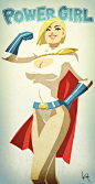 Cool Series of DC Comics Female Superhero Character Art — GeekTyrant