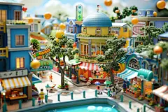 果蔬摄影创意果蔬农庄