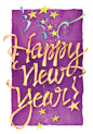 new year greeting card