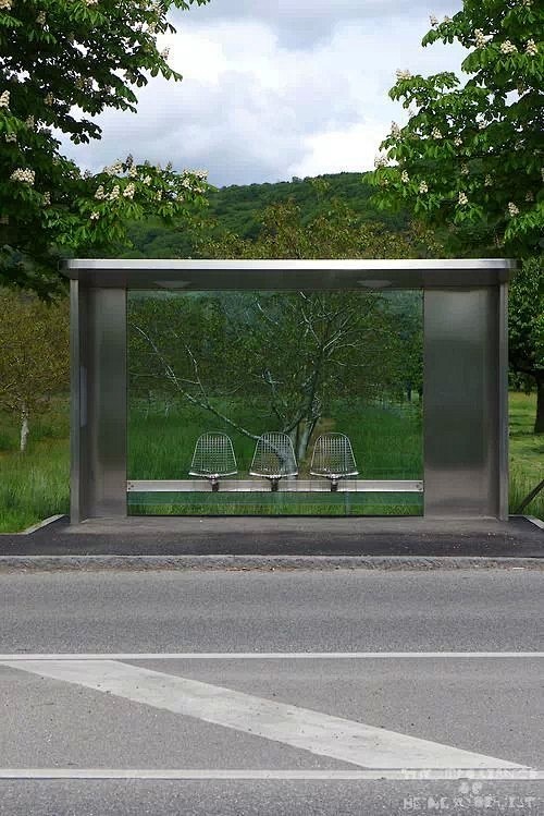盘点世界上最有创意的公交车站【第二辑】