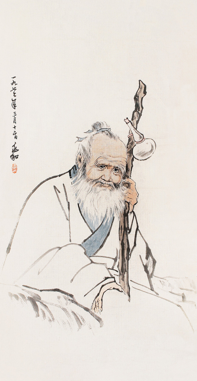 蒋兆和——人物画欣赏 | 
蒋兆和，(1...