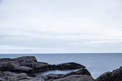 无边际的大海与海边的礁石46131_海边写真_风景风光类_图库壁纸_联盟素材