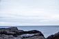 无边际的大海与海边的礁石46131_海边写真_风景风光类_图库壁纸_联盟素材