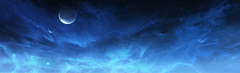 是我啊好运来采集到虚幻氛围 星空 海