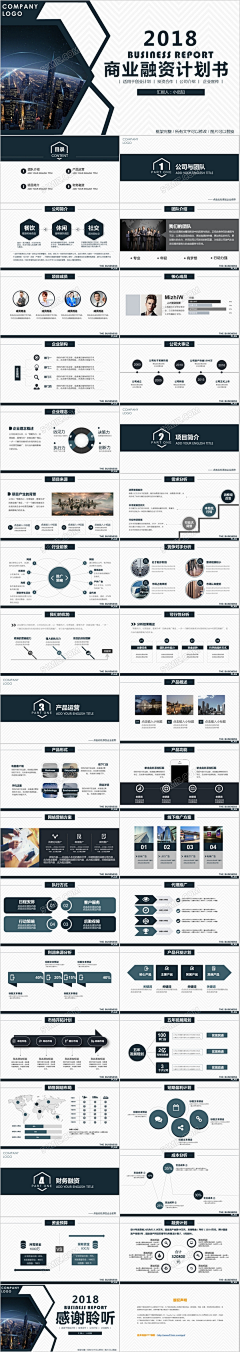 IdaLiu采集到商务PPT