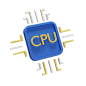 CPU 3D Illustration