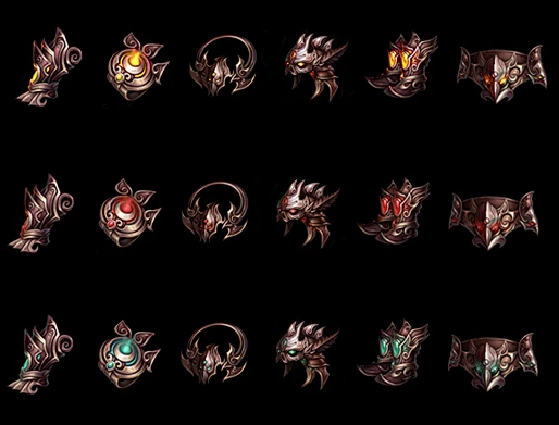 热血传奇世界UI+图标合集-花瓣网