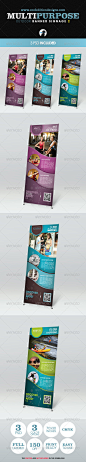 Print Templates - Multipurpose Outdoor Banner Signage 2 | GraphicRiver