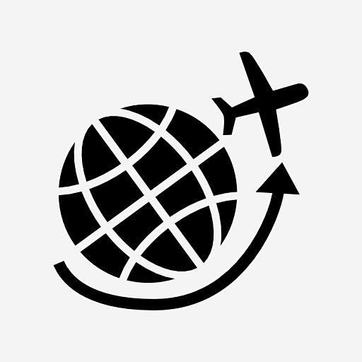 气球 图标 icon 交通 飞机旅游全球