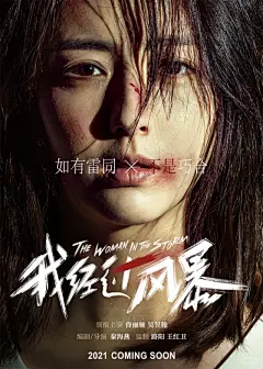 设计分享｜情绪饱满！【我经过风暴】电影海报