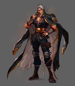LAFlame_采集到【DNF】地下城与勇士立绘 美术