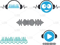 sound wave logo icon