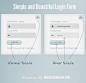 Simple and Beautiful Login Form