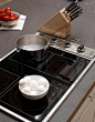 Induction cooktop for super quick boil.  Country Kitchen Ideas from Ina Garten - House Beautiful电磁炉