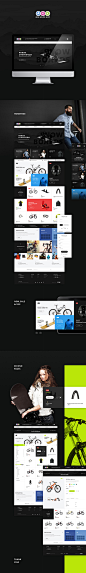 Bike Board Shop - WEB Inspiration