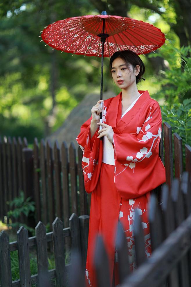 夏日和服女-蜂鸟影赛