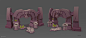 3D Art for videogame : These are some models that I worked on last months for a IOS video game.I created the concept, models and textures. Brainz games :http://brainz.co/