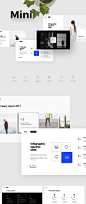 Presentation : Mini is a multipurpose keynote and powerpoint presentation. When creating this presentation, I focused on ease of use for those who will be buying this presentation. Mini is suitable both for companies and for designers! You can easily make