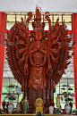 千手木观音在中国寺庙，泰国