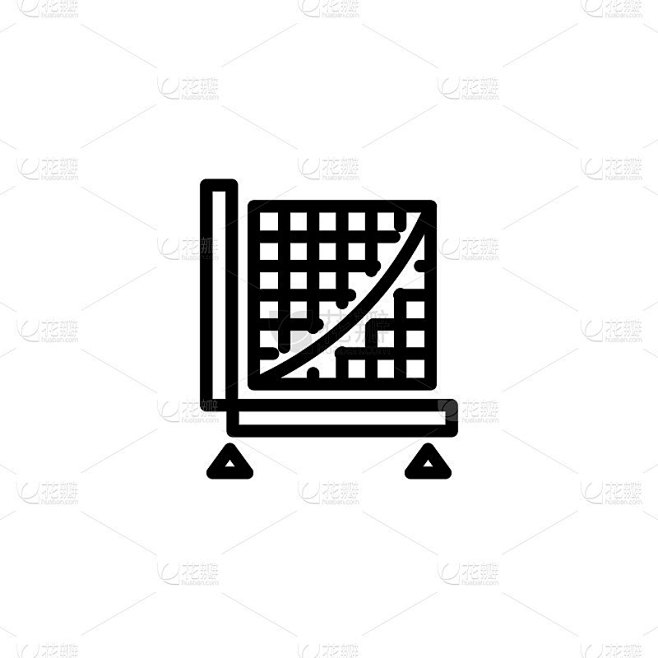 矢量颜色校正图标。标识
