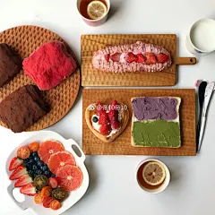                                     早餐1：脏脏包 草莓脏脏包 等
             三色小番茄 红心橙 草莓 蓝莓
早餐2：古早味巧克力 原味蛋糕 蛋挞 等

已经立春 
魔都的天儿依然很冷 
密集吃点儿“过气”网红们...展开全文c                            